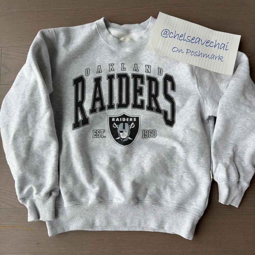 Vintage Oakland Raiders Football Sweatshirt Retro NFL Oakland Raiders Shirt tee